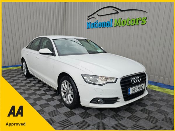 Audi A6 Saloon, Diesel, 2013, White