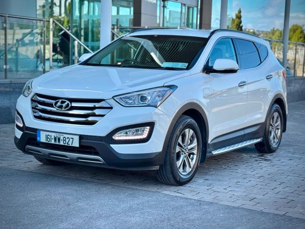 Hyundai Santa Fe SUV, Diesel, 2016, White