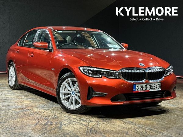 BMW 3-Series Saloon, Petrol Plug-in Hybrid, 2022, Orange