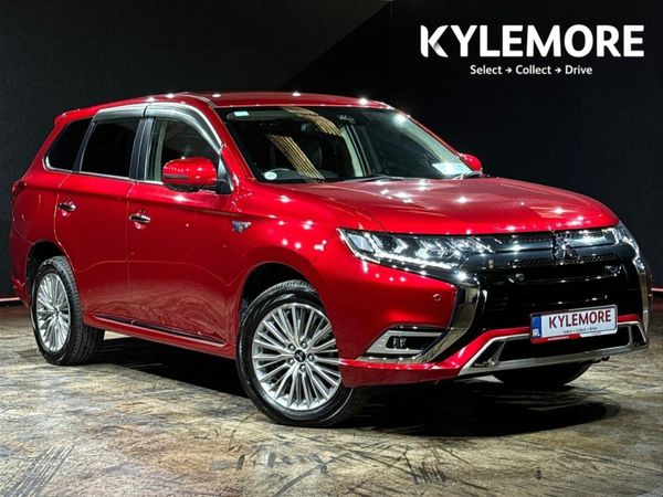 Mitsubishi Outlander SUV, Petrol Plug-in Hybrid, 2020, Red