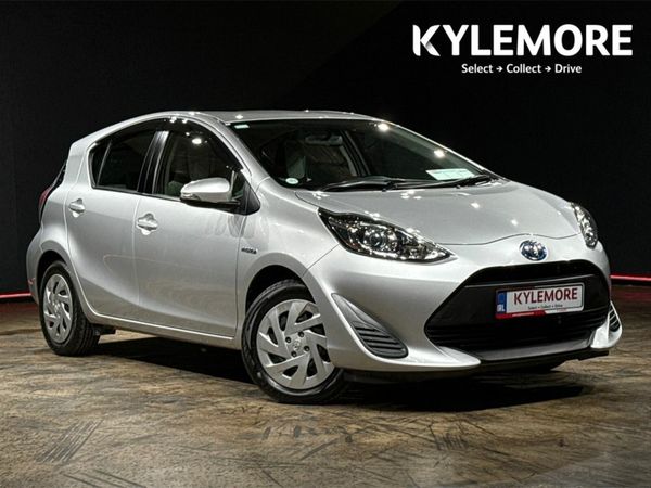 Toyota Aqua Hatchback, Petrol Hybrid, 2019, Silver