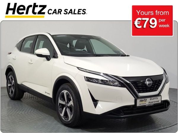 Nissan Qashqai MPV, Petrol, 2023, White