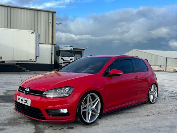 Volkswagen Golf Estate, Diesel, 2017, Red