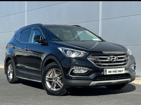 Hyundai Santa Fe SUV, Diesel, 2018, Black