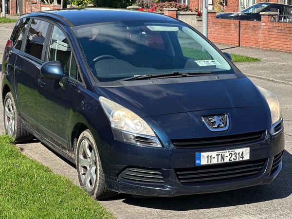 Peugeot 5008 MPV, Diesel, 2011, Blue