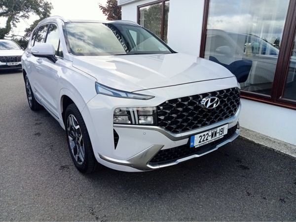 Hyundai Santa Fe Estate, Petrol Plug-in Hybrid, 2022, White