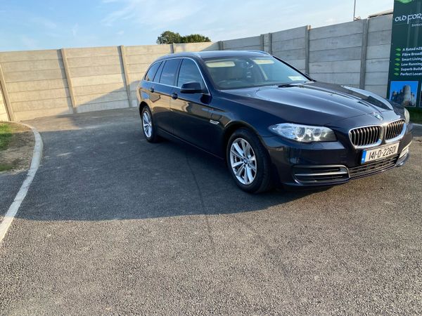 BMW 5-Series Estate, Diesel, 2014, Blue