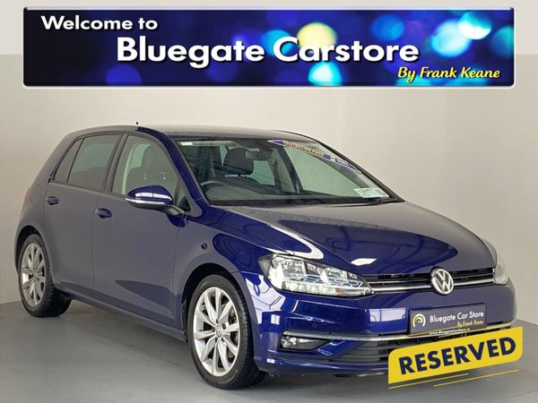 Volkswagen Golf Hatchback, Diesel, 2019, Blue