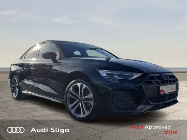 Audi A3 Saloon, Petrol, 2025, Black