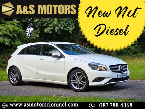 Mercedes-Benz A-Class Hatchback, Diesel, 2015, White