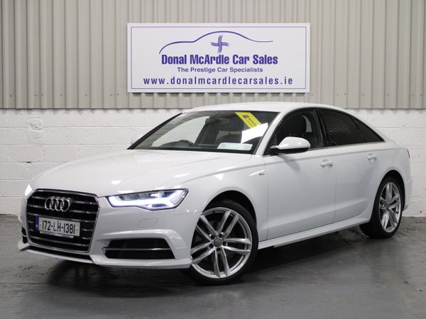Audi A6 Saloon, Diesel, 2017, White