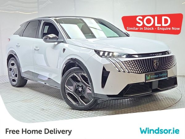 Peugeot 3008 SUV, Electric, 2024, White