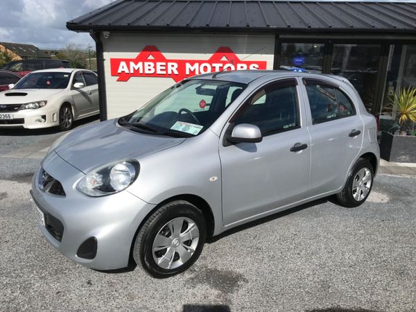 Nissan March Hatchback, Petrol, 2017, Silver
