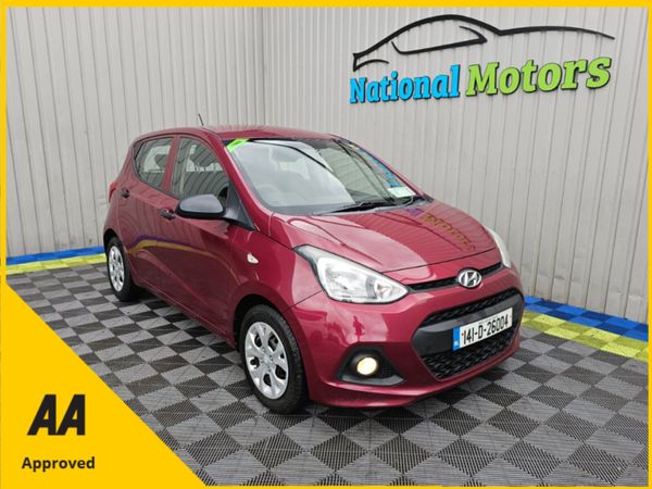 Hyundai i10 Hatchback, Petrol, 2014, Red