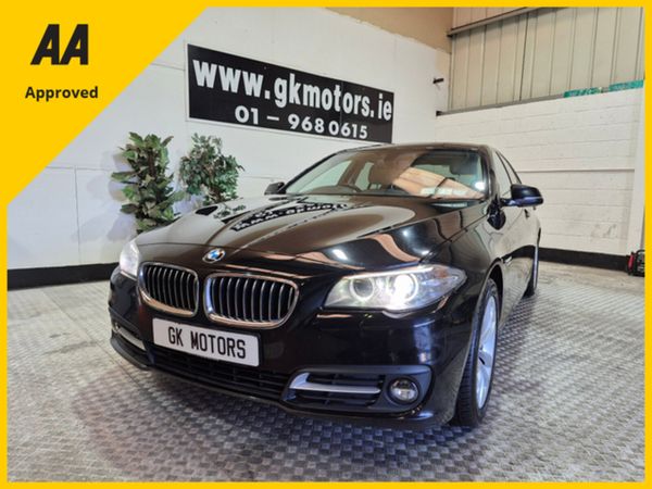 BMW 5-Series Saloon, Diesel, 2016, Black