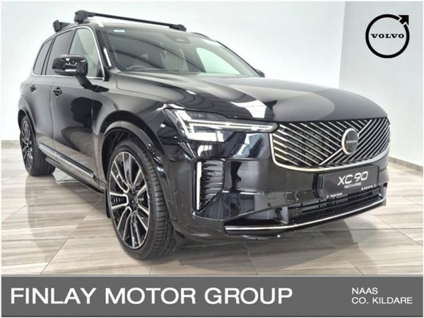 Volvo XC90 SUV, Petrol Plug-in Hybrid, 2025, Black