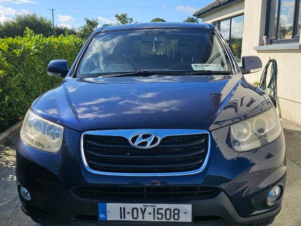 Hyundai Santa Fe SUV, Diesel, 2011, Blue