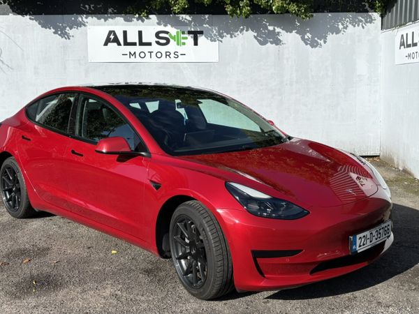 Tesla Model 3 Saloon, Electric, 2022, Red