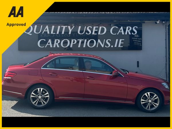 Mercedes-Benz E-Class Saloon, Diesel, 2014, Red