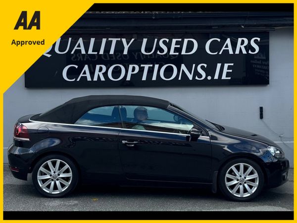 Volkswagen Golf Convertible, Diesel, 2013, Black