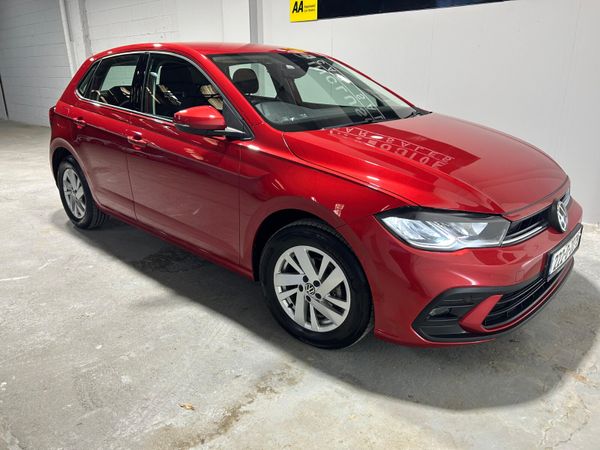 Volkswagen Polo Hatchback, Petrol, 2022, Red