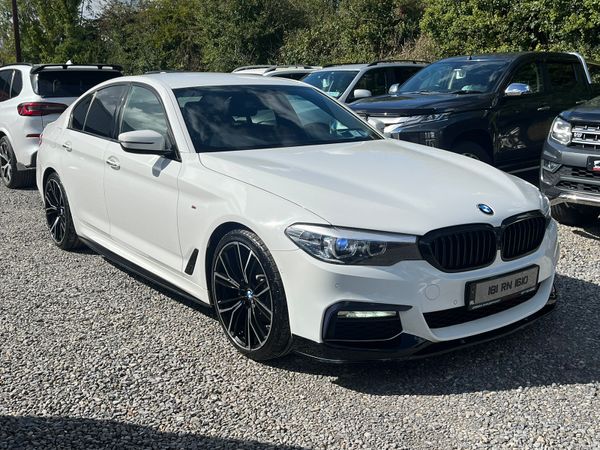 BMW 5-Series Saloon, Diesel, 2018, White