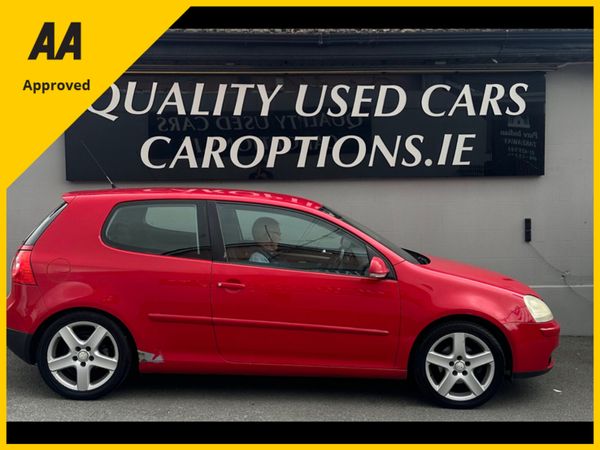 Volkswagen Golf Hatchback, Petrol, 2007, Red