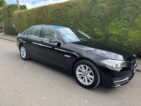 BMW 5-Series Saloon, Diesel, 2016, Black