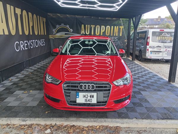 Audi A3 Saloon, Petrol, 2014, Red