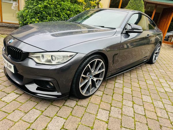 BMW 4-Series Coupe, Diesel, 2014, Grey