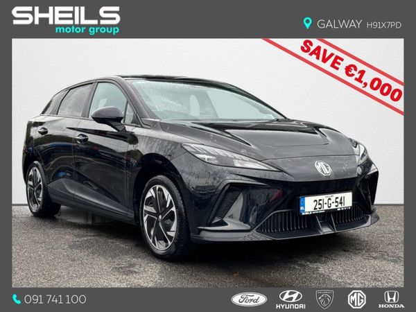 MG MG4 Hatchback, Electric, 2025, Black