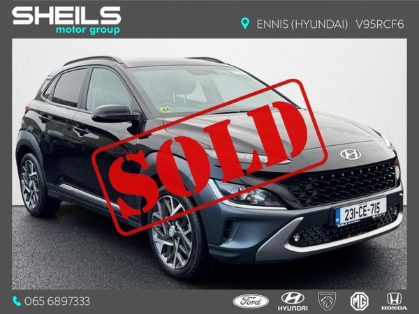 Hyundai KONA MPV, Petrol Hybrid, 2023, Black