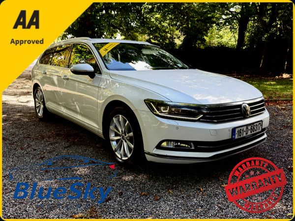 Volkswagen Passat Estate, Petrol, 2016, White