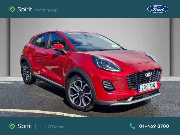 Ford Puma MPV, Petrol Hybrid, 2025, Red
