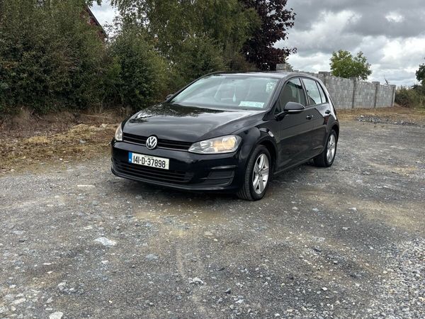 Volkswagen Golf Hatchback, Diesel, 2014, Black