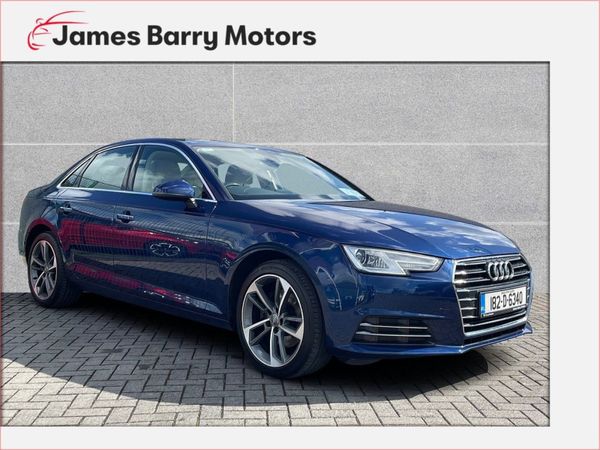 Audi A4 Saloon, Petrol, 2018, Blue