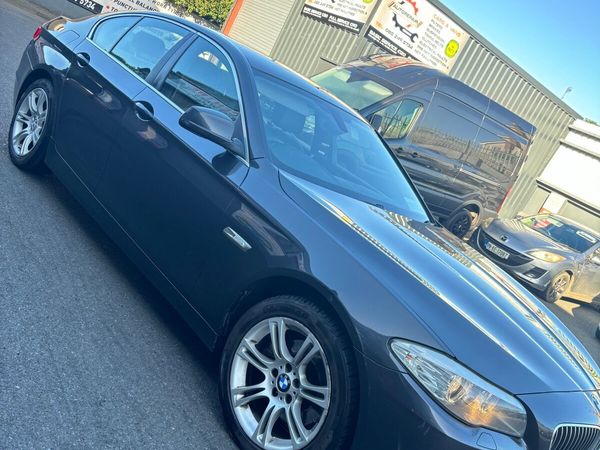 BMW 5-Series Saloon, Diesel, 2013, Grey