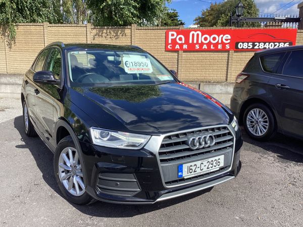 Audi Q3 SUV, Diesel, 2016, Black