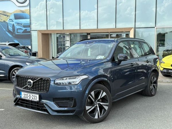 Volvo XC90 SUV, Petrol Plug-in Hybrid, 2023, Blue