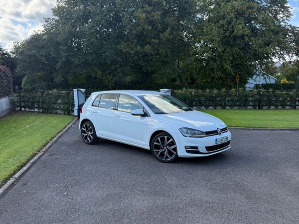 Volkswagen Golf Hatchback, Petrol, 2014, White