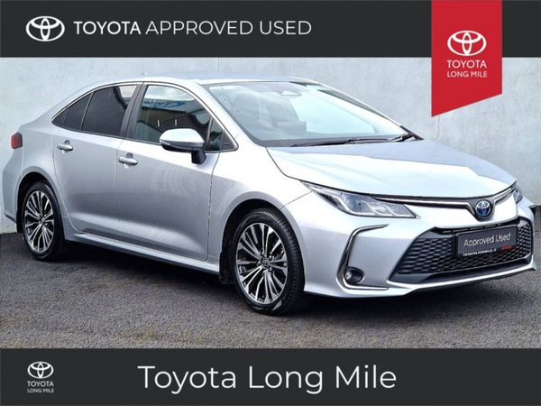 Toyota Corolla Saloon, Petrol Hybrid, 2025, Silver