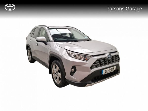 Toyota RAV4 SUV, Petrol Hybrid, 2022, Silver