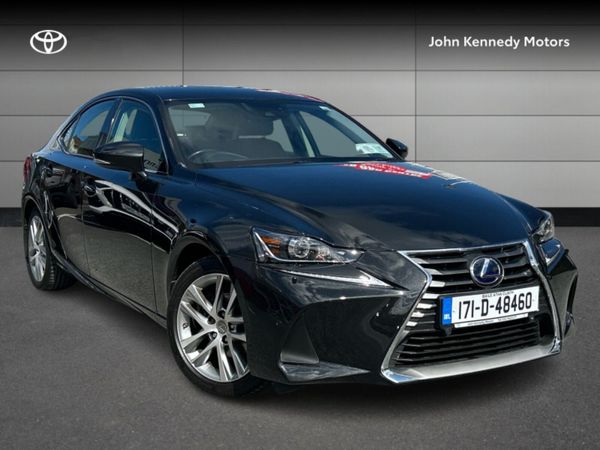Lexus IS Saloon, Petrol Hybrid, 2017, Black