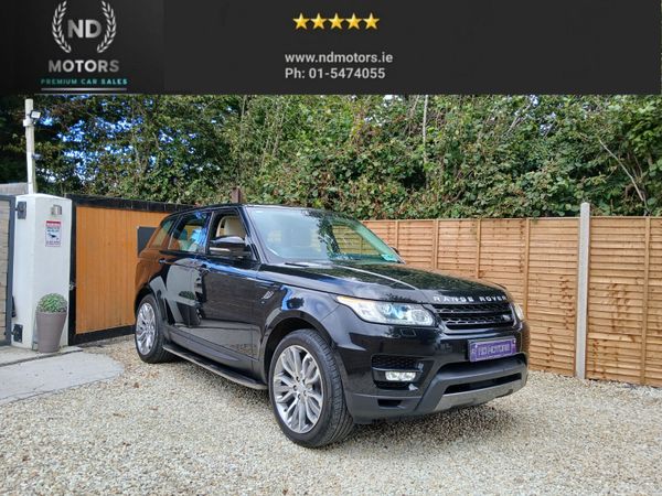 Land Rover Range Rover Sport SUV, Diesel, 2016, Black