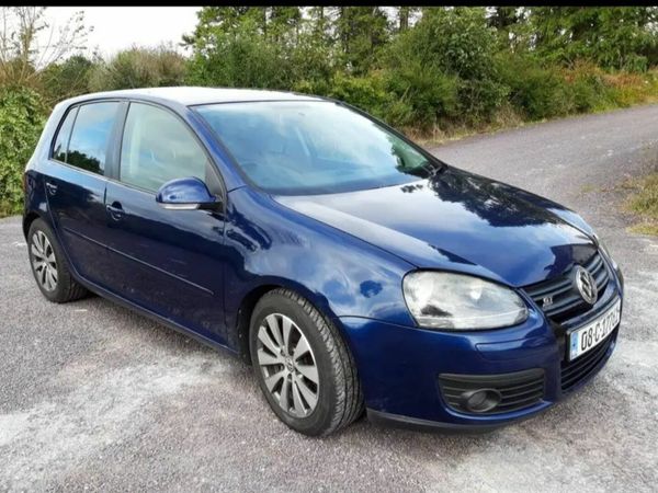 Volkswagen Golf Hatchback, Petrol, 2008, Blue