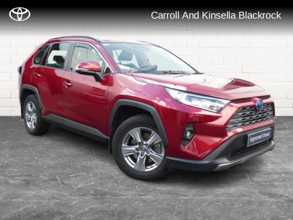 Toyota RAV4 SUV, Petrol Hybrid, 2023, Red