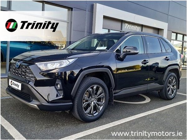 Toyota RAV4 SUV, Petrol Hybrid, 2023, Black