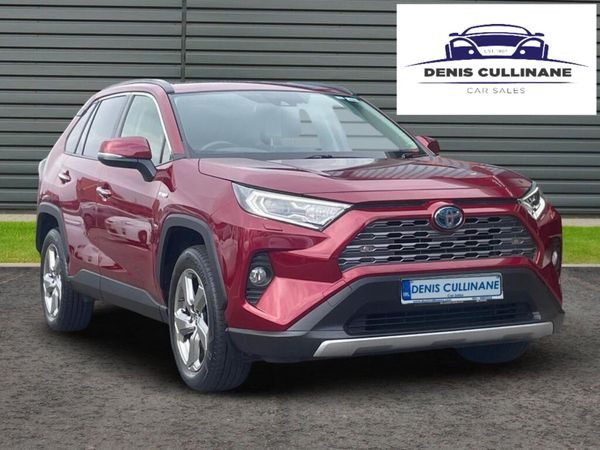 Toyota RAV4 SUV, Petrol Hybrid, 2021, Red