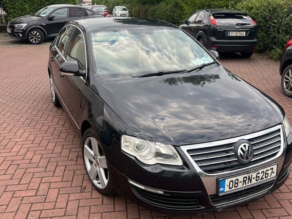 Volkswagen Passat Saloon, Diesel, 2008, Black