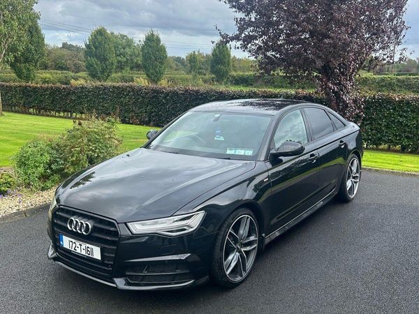 Audi A6 Saloon, Diesel, 2017, Black